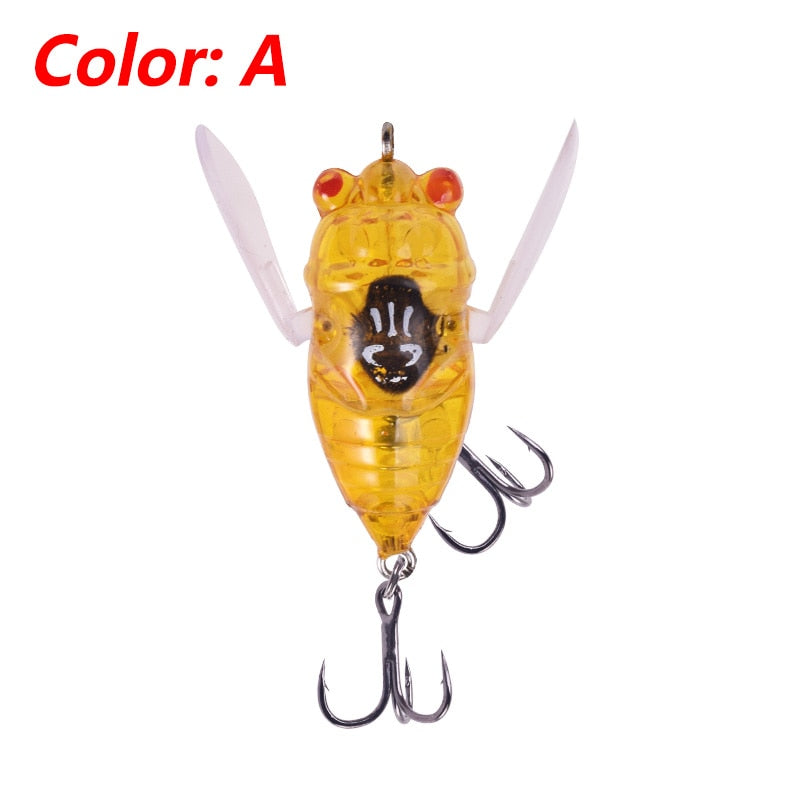 4.8cm 6g Top Water Cicada Popper – Scarv Lures